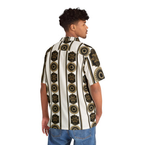 Golden Ancient Times Button Up