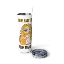 Goldie The Goddess Tumbler with Straw