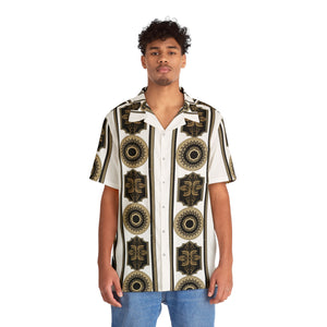 Golden Ancient Times Button Up